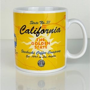 Starbucks California Coffee Mug Vintage 1999